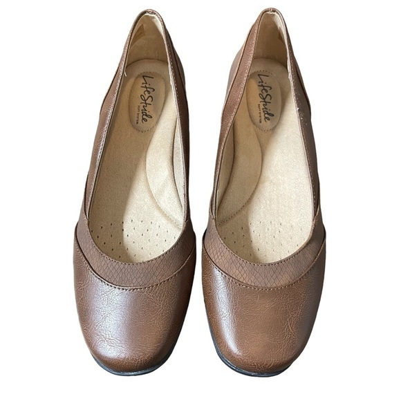 LifeStride Deja Vu Ballerina Flats Comfort Shoe NEW Size 9.5 Narrow - Picture 2 of 11